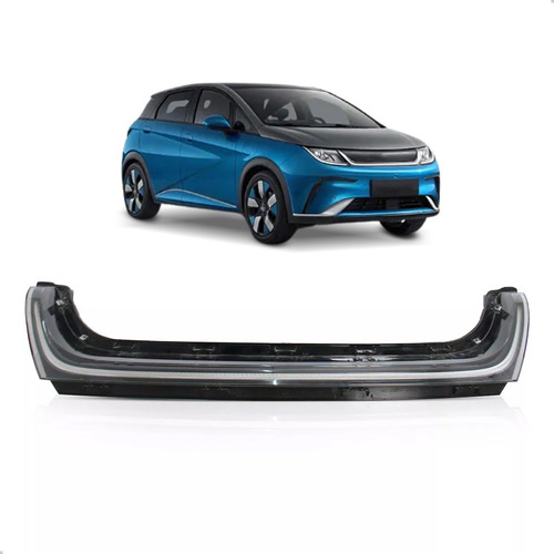 Grade Frontal Para Byd Dolphin 2023 2024 Com Drl Preto