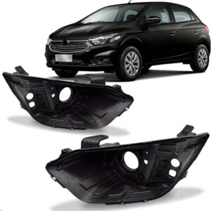 Par Carcaça Farol Dianteiro Onix E Prisma 2017 2018 A 2020