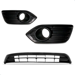 Tela Frontal Central Hrv 2019 A 21 Com Moldura Milha C/ Furo Preto