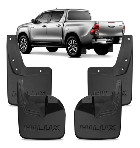 Kit Lameiro Aparabarro Toyota Hilux 4wd 2016 2017 18 19 2020