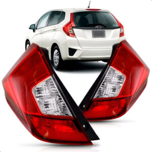 Par Sinaleira Traseira Fit 2018 2019 2020 2021 Com Led