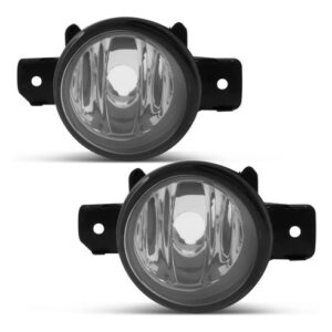 Kit Farol Neblina Milha Nissan Versa 2011 À 2014 Com Grade Transparente