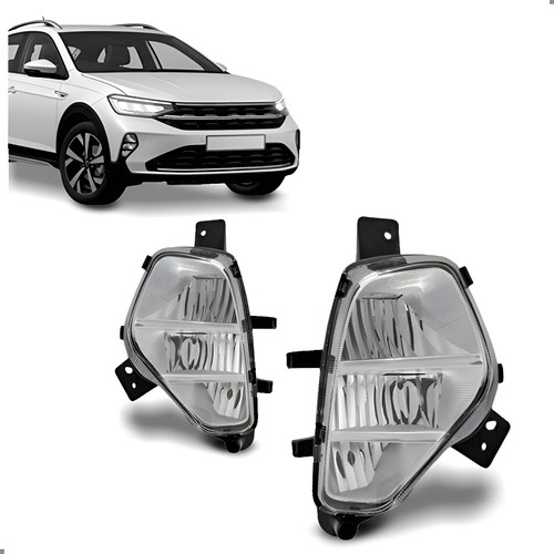 Par Farol Auxiliar Para Nivus 2020 2021 2022 2023 2024 Ambos Lados