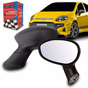 Par Retrovisor Punto Ou Linea Fiat Eletrico Retrovex