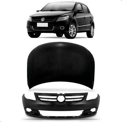 Capo E Parachoque Vw Gol Voyage Saveiro G5 Gv 2009 A 2012