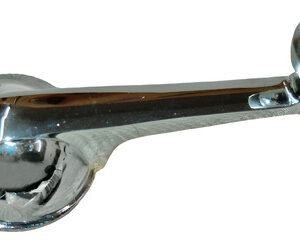 Manivela Cromado C Parafuso Pickup Perua Caminhao Br Ate 78 Preto