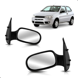 Par Retrovisor Lateral Palio 2004 A 2011 02 Portas