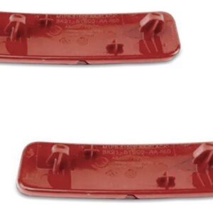 Par Refletor Parachoque Traseiro Bronco 2021 2022 Vermelho