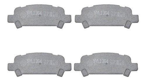 Pastilha Traseira Forester 2.0 1997 Em Diante Impreza 2.0