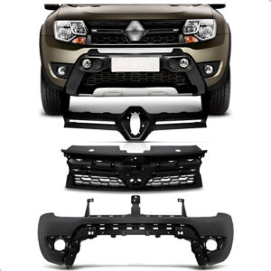 Envolvente Dianteiro Duster Oroch 2016 A 2020 1a Linha  Preto