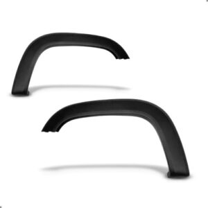 Par Moldura Lateral Traseira Para Strada 2020 A 2025 Preta Ambos Lados