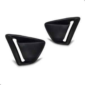 Par Moldura Milha New Fiesta 2011 2012 2013 Preto Ambos Os Lados