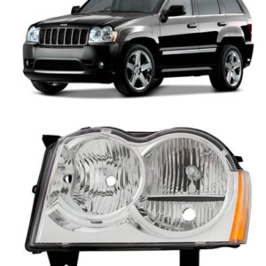 Farol Grand Cherokee 2004 A 2007 1ª Linha Esquerdo/motorista