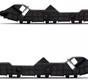 Par Guia Suporte Parachoque Traseiro Corolla 2009 A 2014.