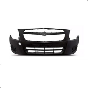 Kit Parachoque Dianteiro Para Cobalt 2012 A 2016 E Par Guias Preto