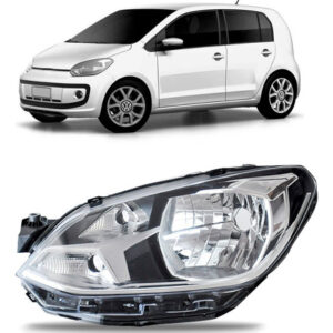 Farol Up 2017 2018 2019 Friso Cinza 1ª Linha Esquerdo/motorista