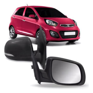 Par Retrovisor Picanto 2012 2013 14 15 Com Sinaleira Foldway