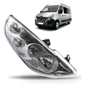 Farol Para Renault Master 13 14 A 22 Sem Auxiliar 1ª Linha Direito/passageiro