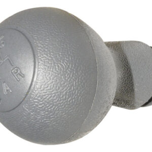 Manopla Cinza Doblo 2002 Em Diante  . Preto