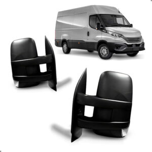 Par Retrovisor Elétrico Braço Curto Para Iveco 2020 A 2025
