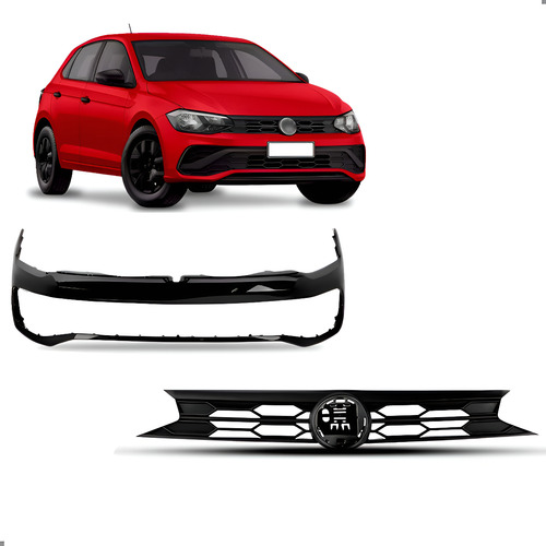 Envolvente Para Polo Track 2025 2024 2023 1a Linha Preto