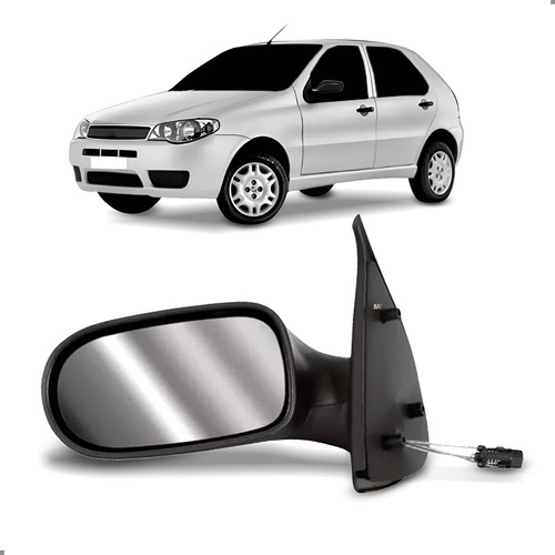Retrovisor Externo Para Palio 2004 A 2011 Lado Esquerdo