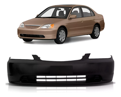 Envolvente Dianteiro Civic 2001 2002 2003 S/furo 1a Linha