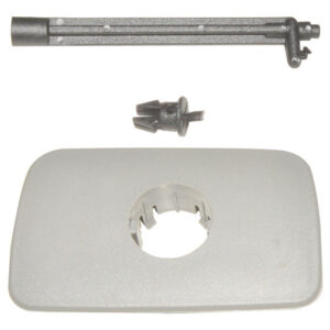 Fecho Porta Luvas Com Alojamento Cinza Gol Parati Saveiro