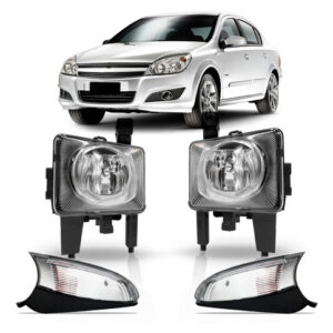 Par Farol Milha E Sinaleira Retrovisor Vectra 2006 A 2012