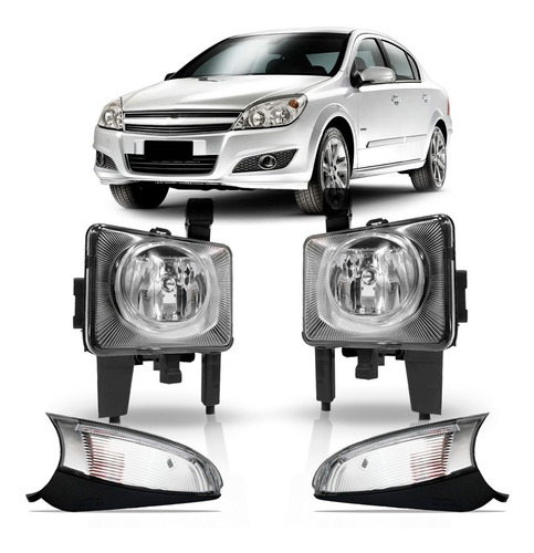 Par Farol Milha E Sinaleira Retrovisor Vectra 2006 A 2012