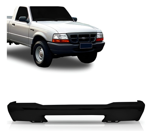 Parachoque Dianteiro Ford Ranger 1998 A 2004- Novo Preto