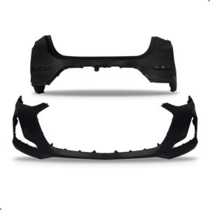 Par De Parachoque Para Onix 2020 A 2025 Dianteiro E Traseiro Preto
