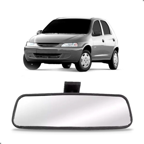 Retrovisor Interno Para Celta 2001 2002 A 2013 2014 Preto