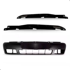 Envolvente Dianteiro Para Polo 1997 A 2002 Com Par Guias Preto