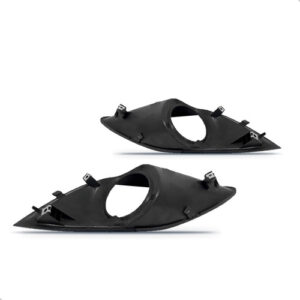 Par Grade Milhas Para Fiat Cronos 2017 A 2022 C/tampa Milha Preto Ambos Os Lados