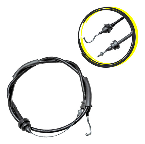 Cabo Acelerador Gol Saveiro Parati Motor Ae 1989 Em Diante