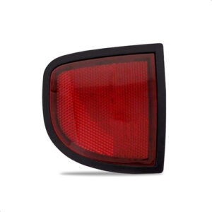 Par Lanterna Refletor Neblina L200 Triton 07 A 12 Parachoque - Esquerdo E Direito - Vermelho