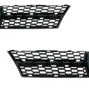 Par Tela Frontal Radiador Interna Crossfox 2011 A 2014 Preto