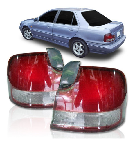 Par Sinaleira Elantra 1993 1994 1995 Traseira