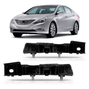 Par Guia Suporte Parachoque Dianteiro Sonata 2011 A 2016.