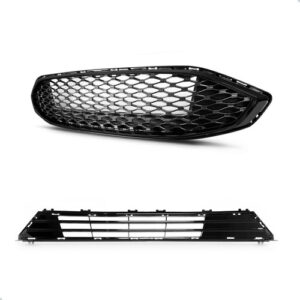 Tela Frontal Para Ford Fusion 17 A 2019 Superior E Inferior Preto