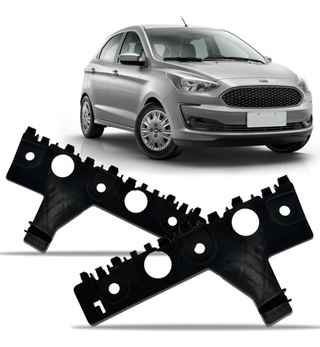 Par Guia Parachoque Dianteiro Ka 2020 2021 2022 2023