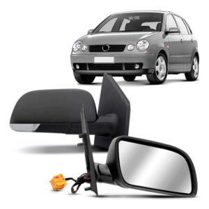 Par Retrovisor Polo 2003 Até 2009 Eletrico C/ Sinaleira
