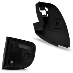 Par Polaina + Refletor Traseiro L200 Triton 2007 A 2016 Vermelho Direito + Esquerdo