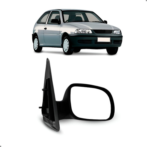 Retrovisor Lateral Gol G3 1999 A 2008 Sem Controle Direito