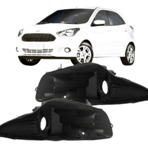 Par Carcaça De Farol Ford Ka 2015 2016 2017