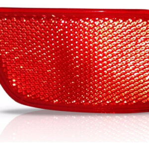 Par Sinaleira Parachoque Master 13 14 15 Aplique Refletor Vermelho