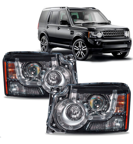 Par Farol Discovery 4 2009 2010 A 2013 C/ Led Ds3 15 Pinos