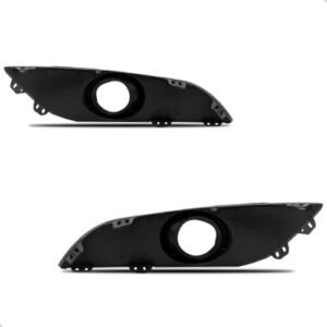 Kit Grade Inferior Friso Cromado E Molduras Vectra 10 A 2012 Preto