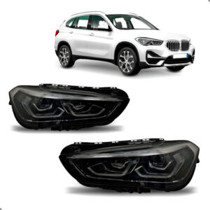 Par Farol Full Led Para Bmw X1 2020 2021 2022 Ambos Lados